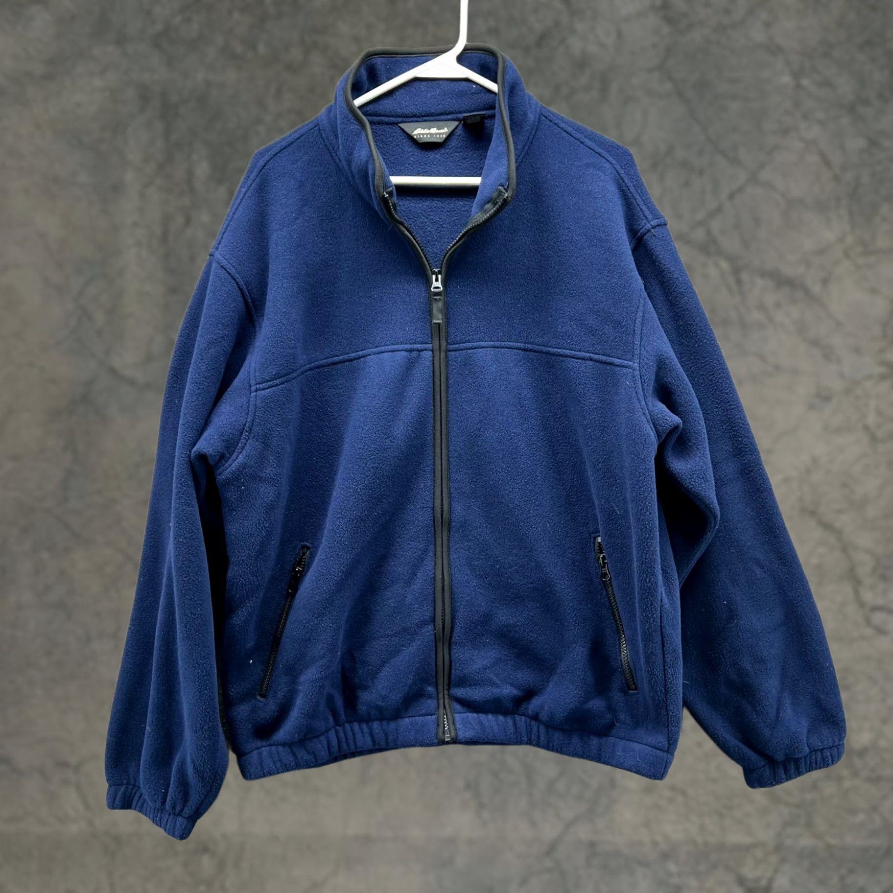 Eddie Bauer VINTAGE Eddie Bauer Jacket Mens M Blue Full Zip Sherpa Fleece Polartec Parka Winter Regular Mens Size US M / EU 48-50 / 2 - 1 Thumbnail