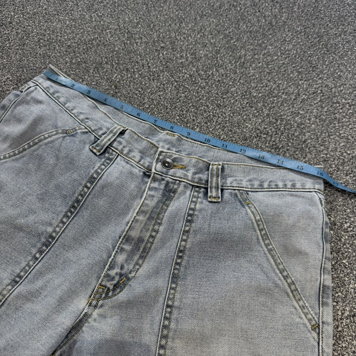 Undercover × Uniqlo 🇯🇵 Vintage 90s Bush Uniqlo Fatigue Denim Size US 32 / EU 48 - 17 Thumbnail