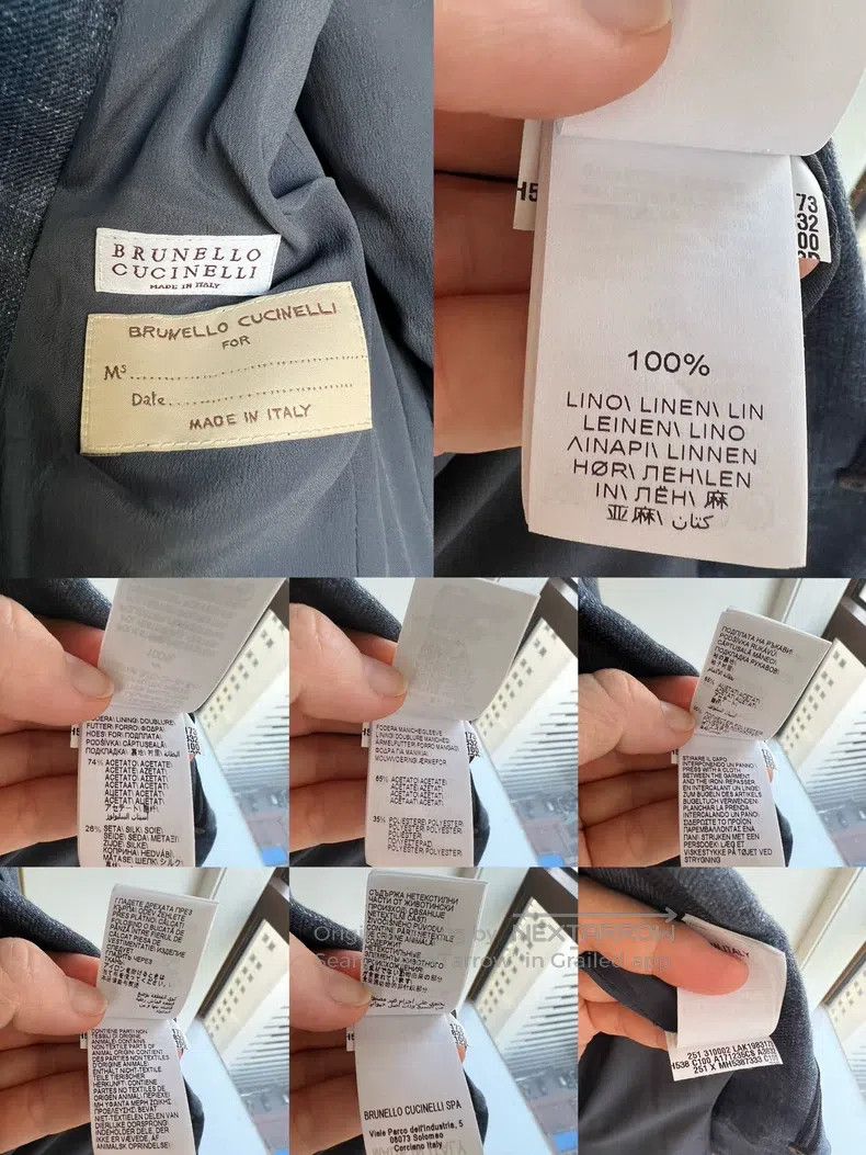 Brunello Cucinelli Brunello Cucinelli Sequin Blazer Size XS / US 0-2 / IT 36-38 - 8 Thumbnail