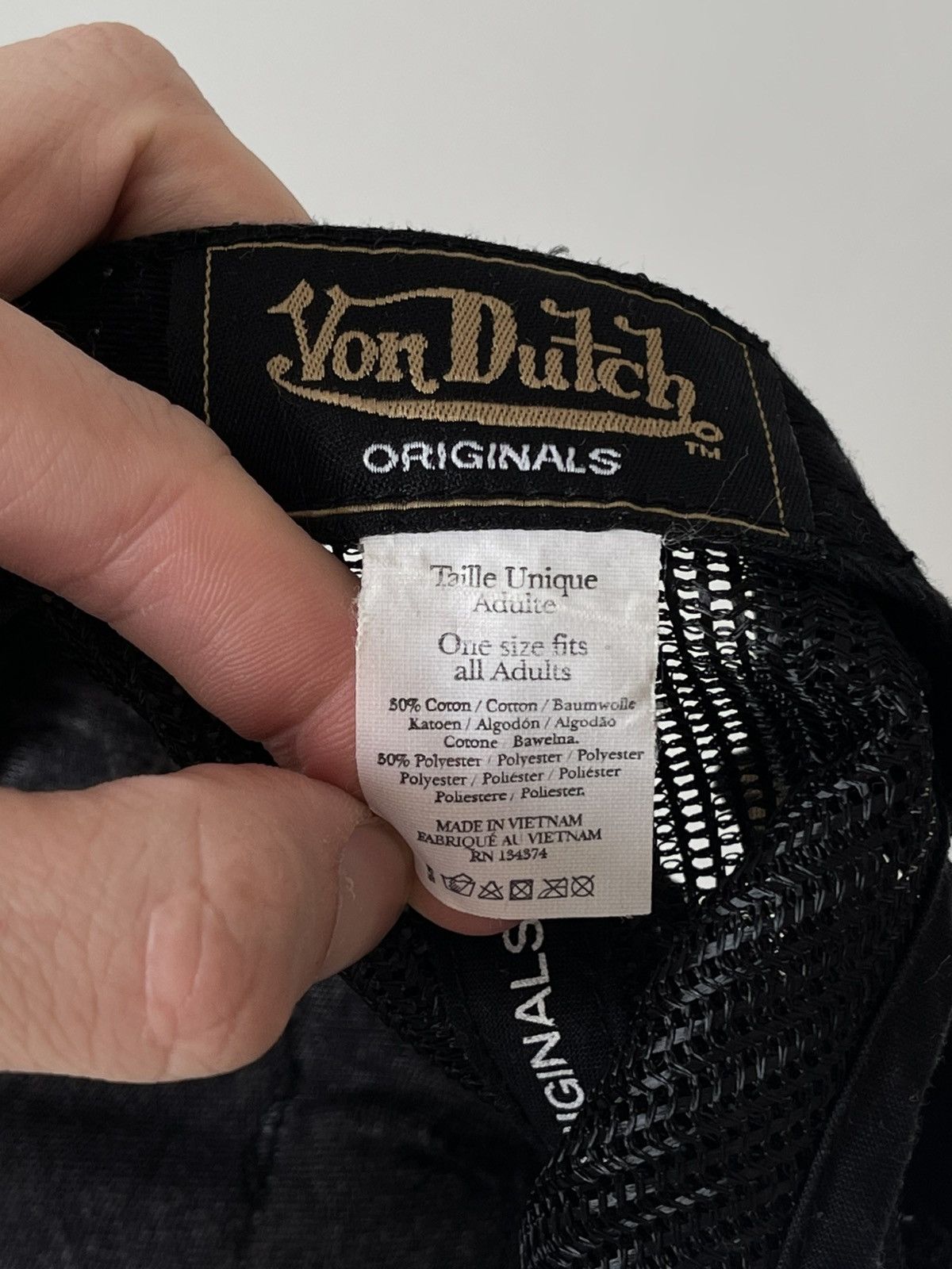 Von Dutch Vintage 90's VON DUTCH y2k Japan Streetwear Hat Trucker Cap Size ONE SIZE - 11 Thumbnail