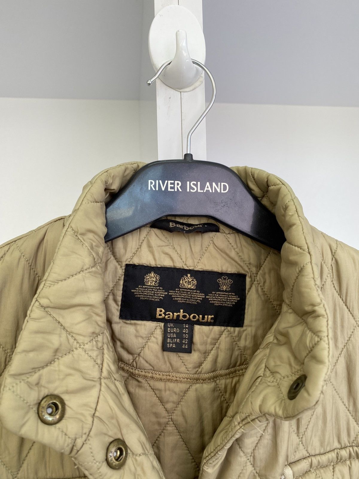 Barbour Vintage Barbour womens quilted jacket Size L / US 10 / IT 46 - 8 Thumbnail