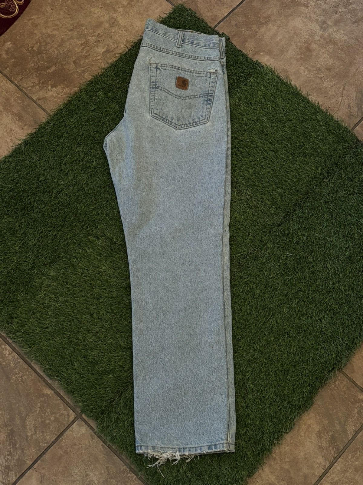 Carhartt × Carhartt Wip Vintage carhartt jeans 32x30 Size US 32 / EU 48 - 4 Thumbnail