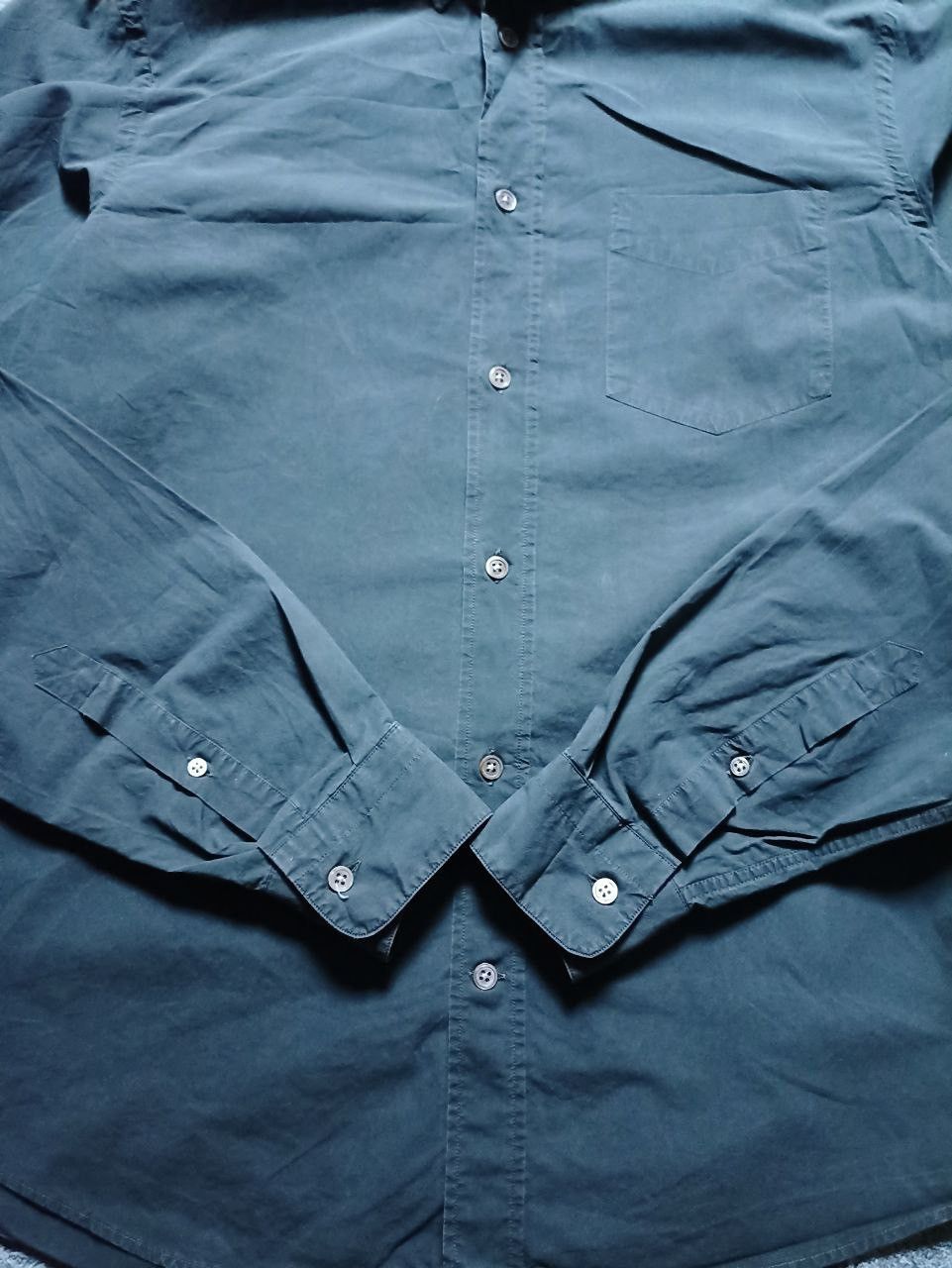 Acne Studios AW14 Acne Studios Men’s Isherwood Pop Shirt Grey Size US M / EU 48-50 / 2 - 5 Thumbnail