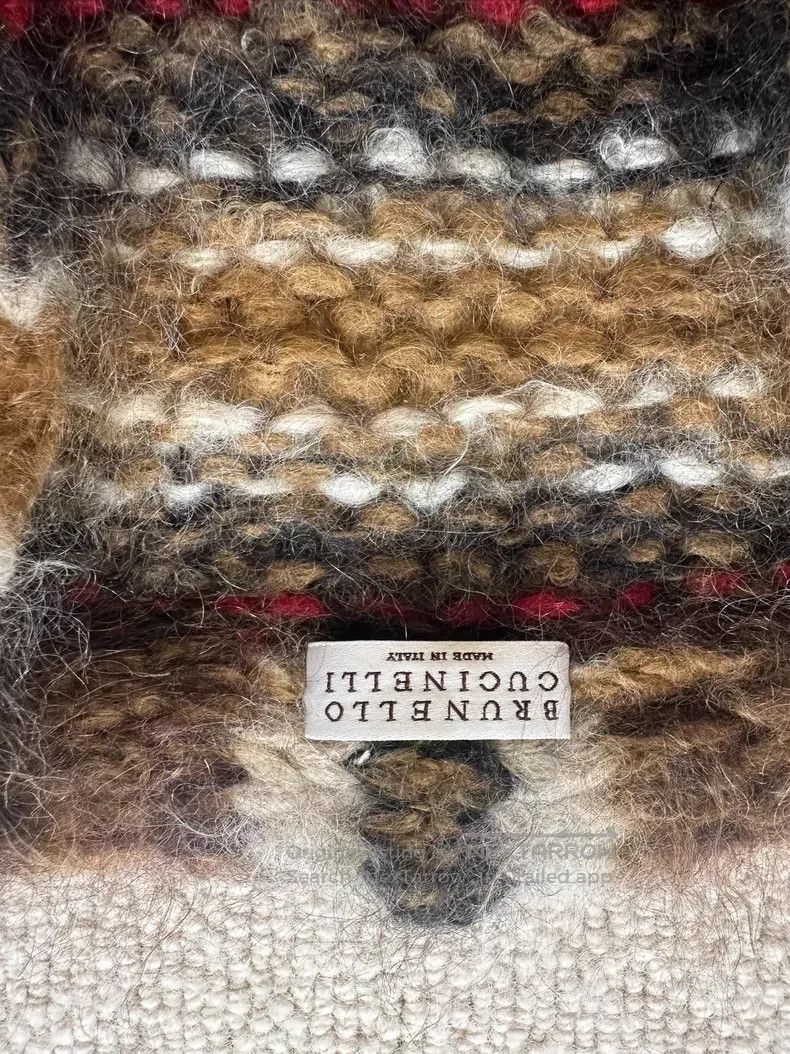 Brunello Cucinelli Brunello Cucinelli Mohair Wool Blended Open Cardigan - Str Size M / US 6-8 / IT 42-44 - 3 Thumbnail