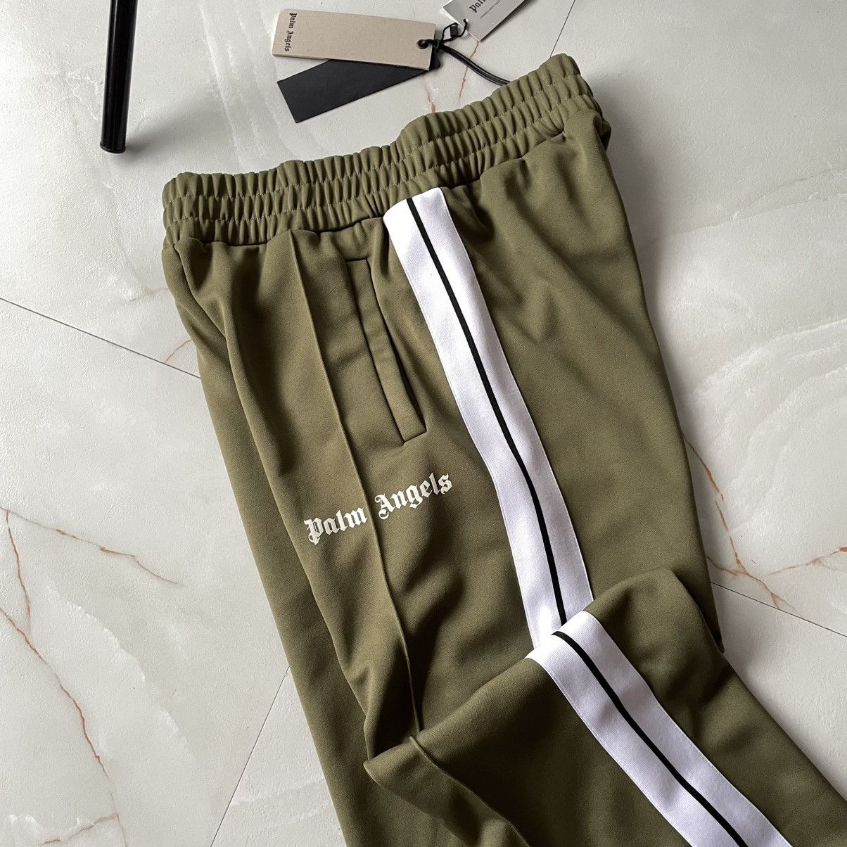 Palm Angels PALM ANGELS MILITARY TRACKPANTS Size US 32 / EU 48 - 10 Thumbnail