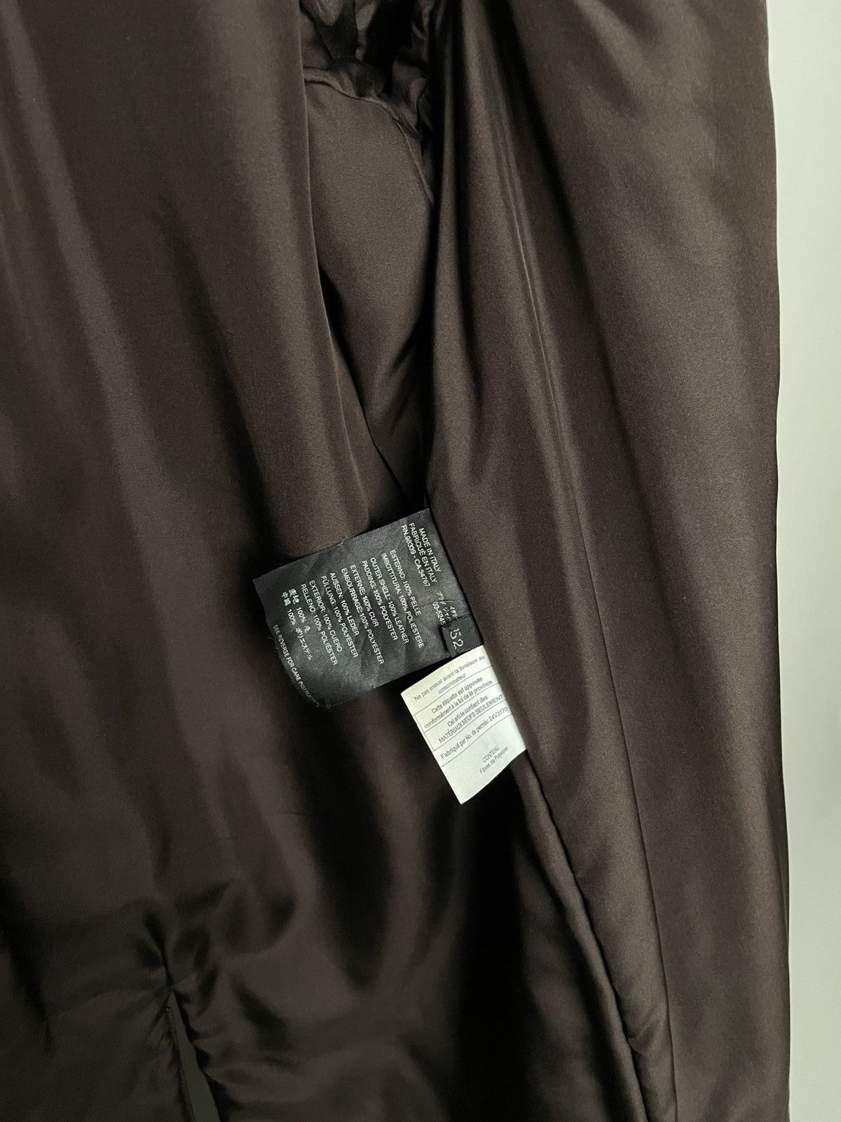 Prada Prada Heavy Leather Coat Size US L / EU 52-54 / 3 - 9 Thumbnail