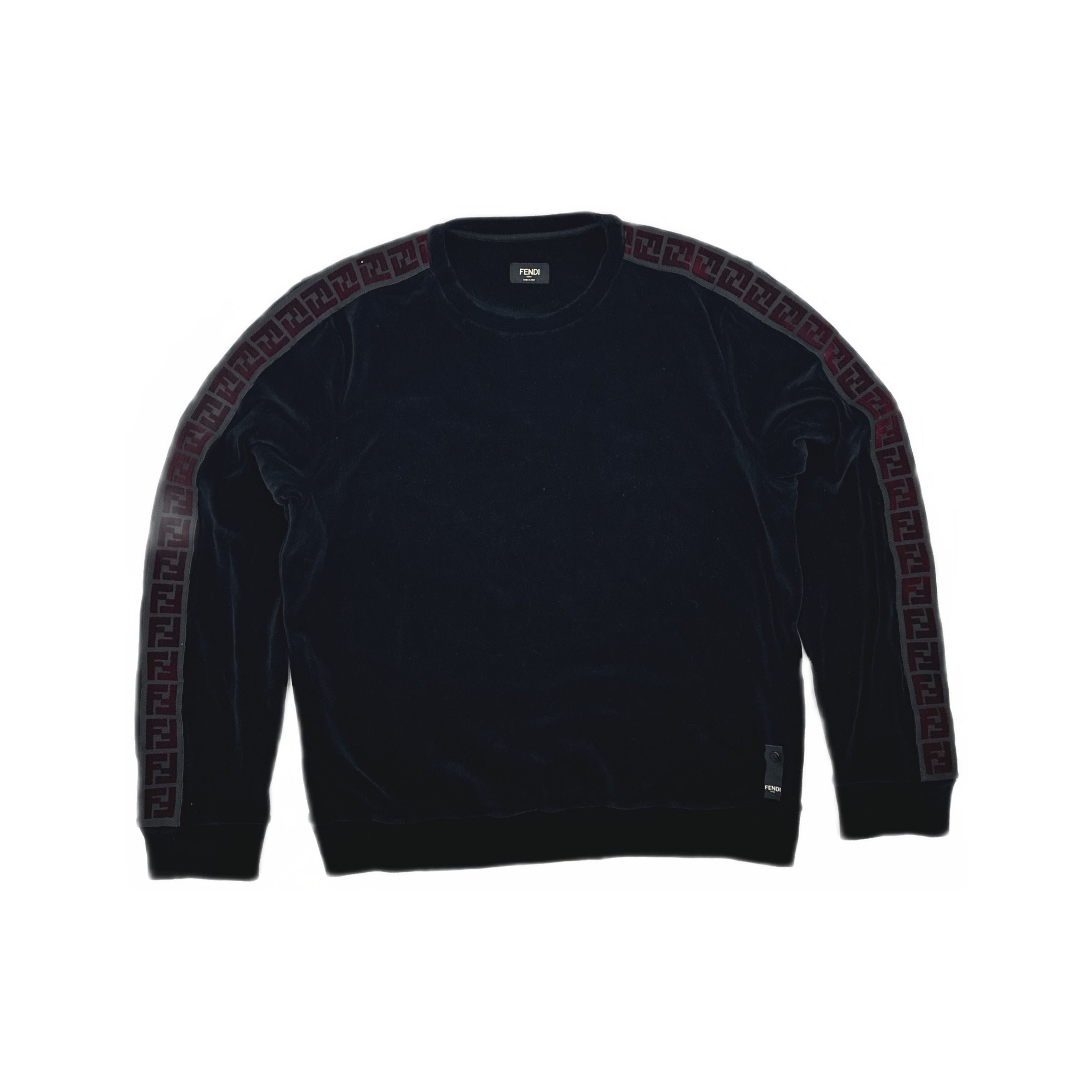Fendi Fendi FF Logo Tape Sweatshirt Size M Size US M / EU 48-50 / 2 - 1 Thumbnail