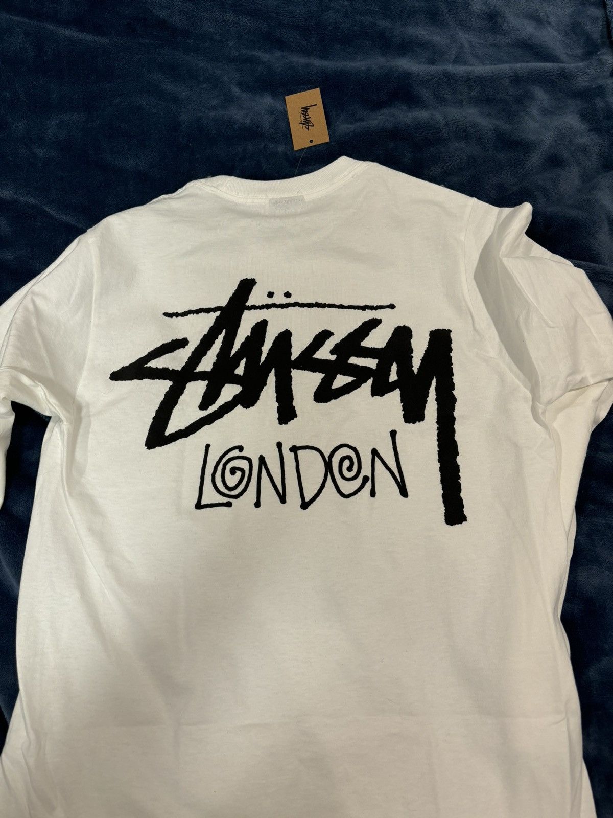 Stussy STUSSY LONDON LONGSLEEVE TEE SIZE SMALL BRAND NEW Size US S / EU 44-46 / 1 - 2 Thumbnail