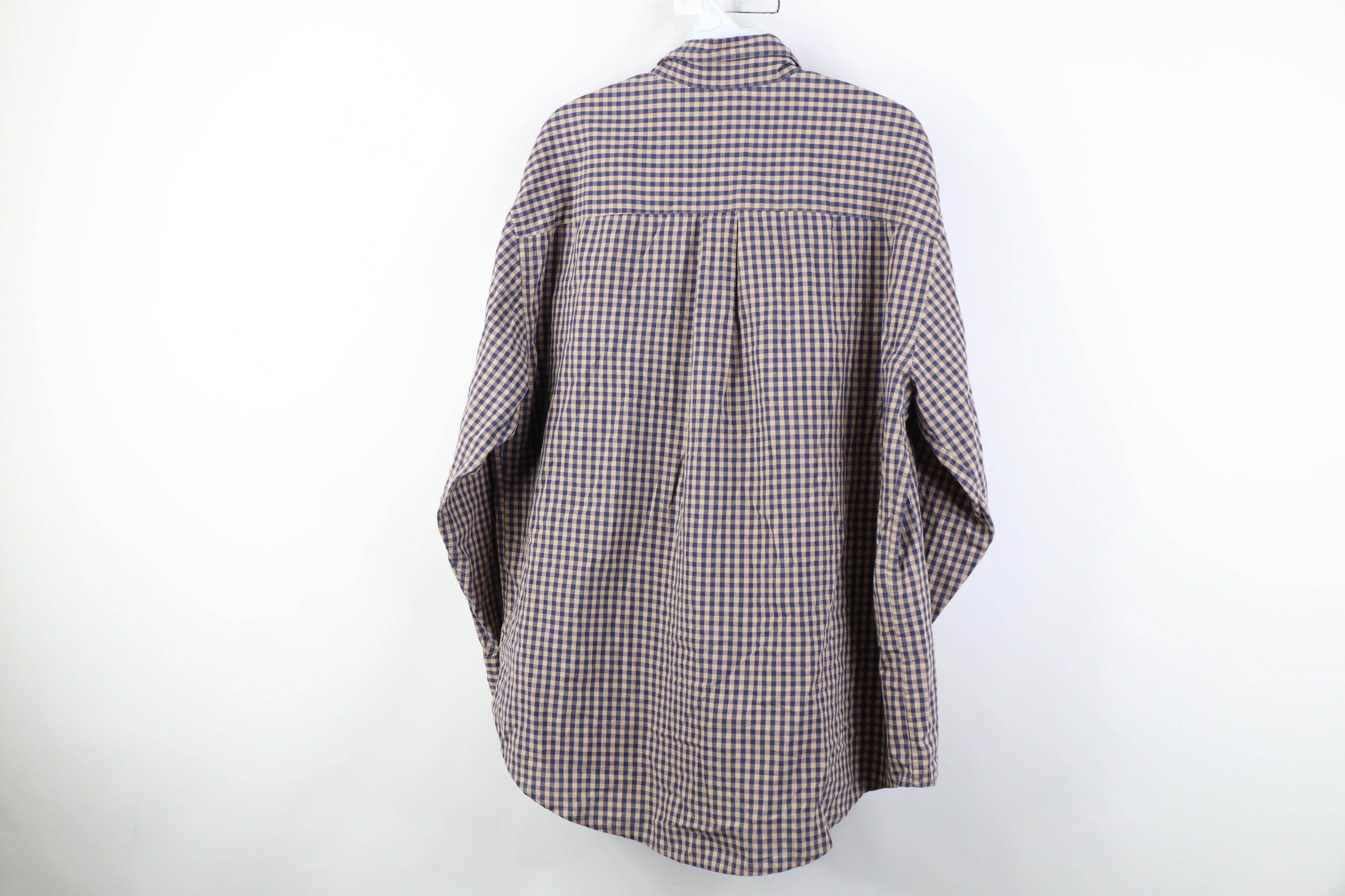 Lands' End Vintage 90s Lands End Lightweight Collared Button Down Shirt Size US L / EU 52-54 / 3 - 9 Thumbnail