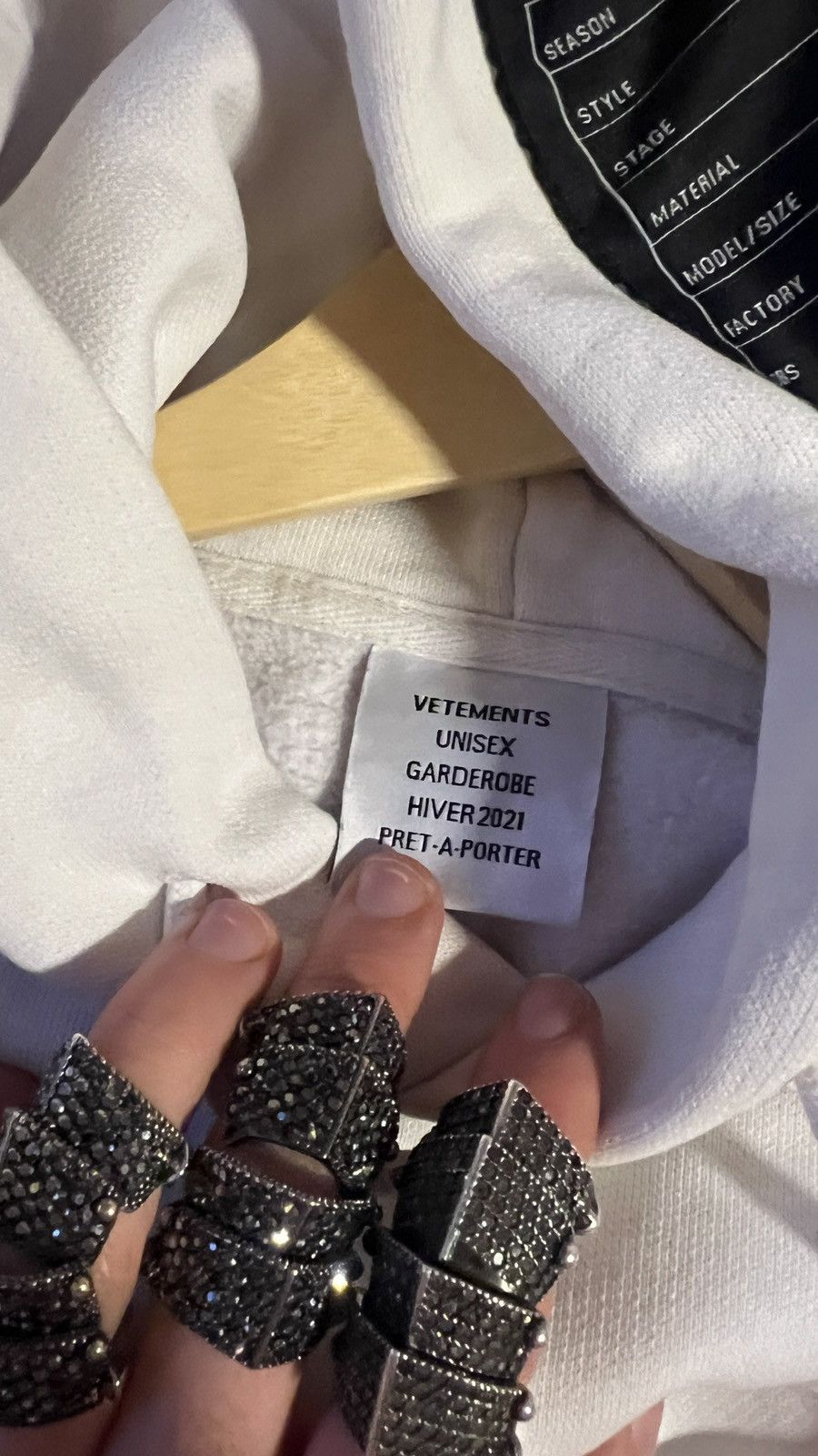 Vetements Vetements logo hoodie Size US S / EU 44-46 / 1 - 6 Thumbnail