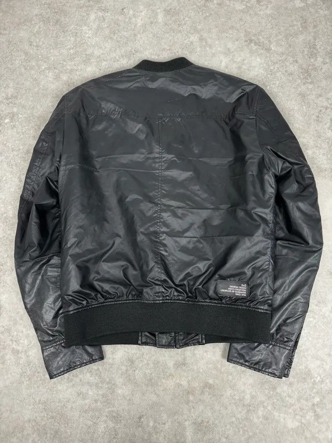 Dolce & Gabbana 2000s Dolce & Gabbana Black Nylon Bomber Jacket Size US S / EU 44-46 / 1 - 4 Thumbnail