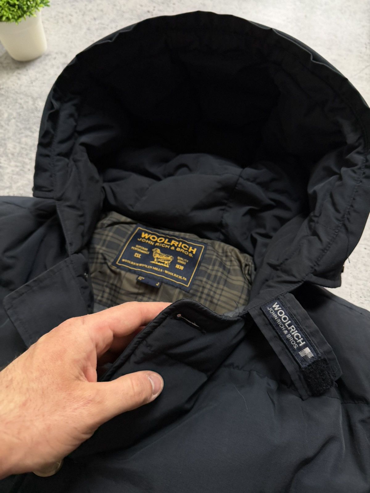 Woolrich Woolen Mills Woolrich Down Puffer Arctic Winter Parka Jacket Size US S / EU 44-46 / 1 - 5 Thumbnail
