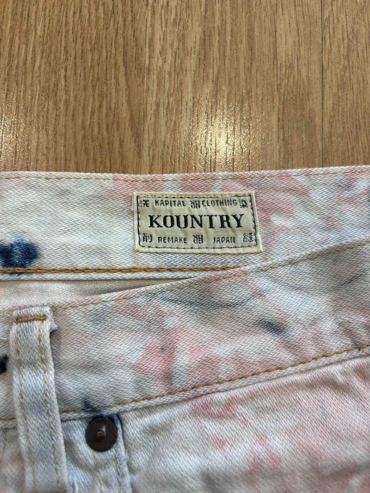 Kapital Kapital Okabilly Ashbury Tie Dye Patch denim Size US 32 / EU 48 - 6 Thumbnail