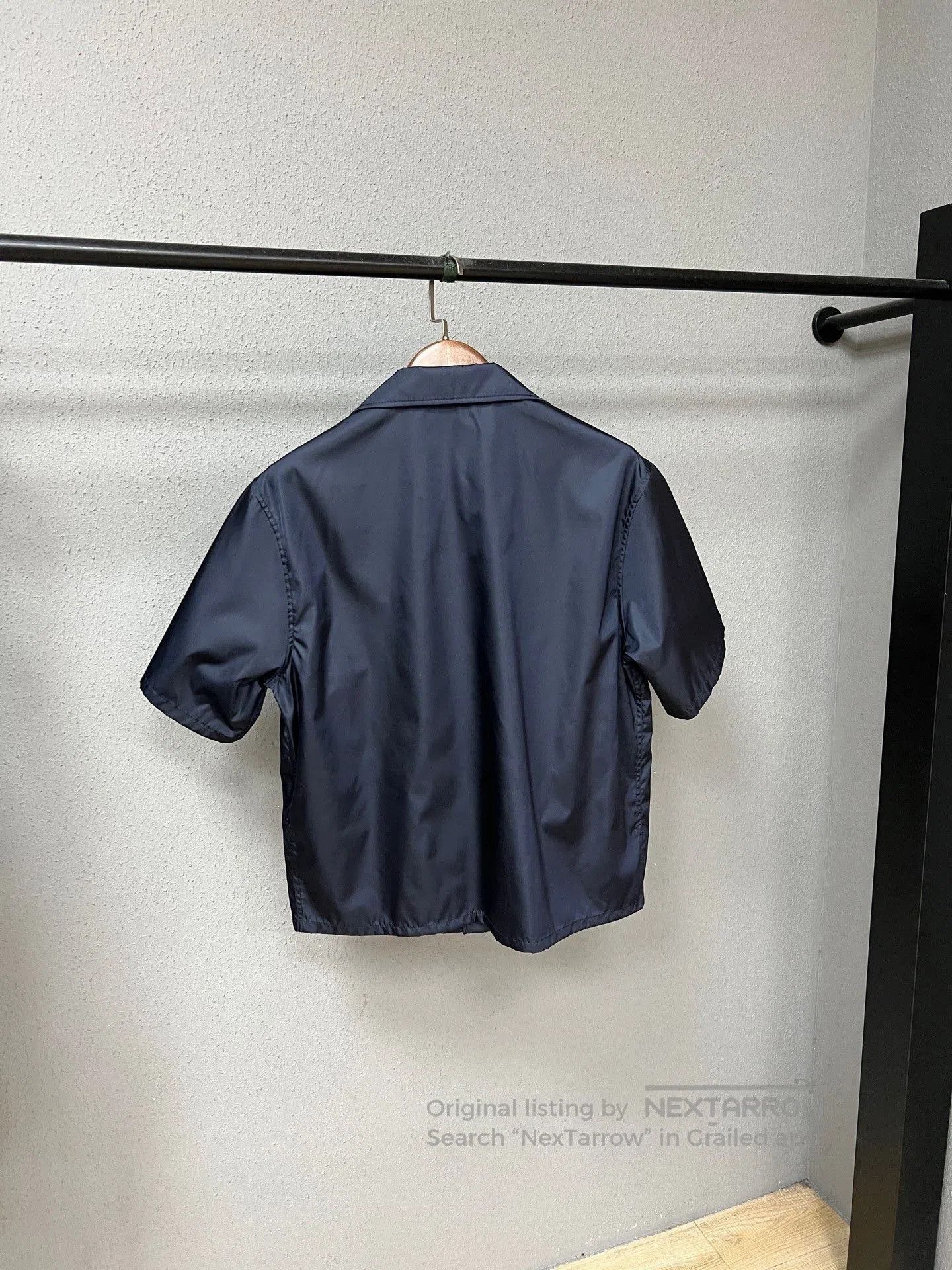 Prada Prada Utility Nylon Short Sleeve Shirt. Size US M / EU 48-50 / 2 - 2 Thumbnail