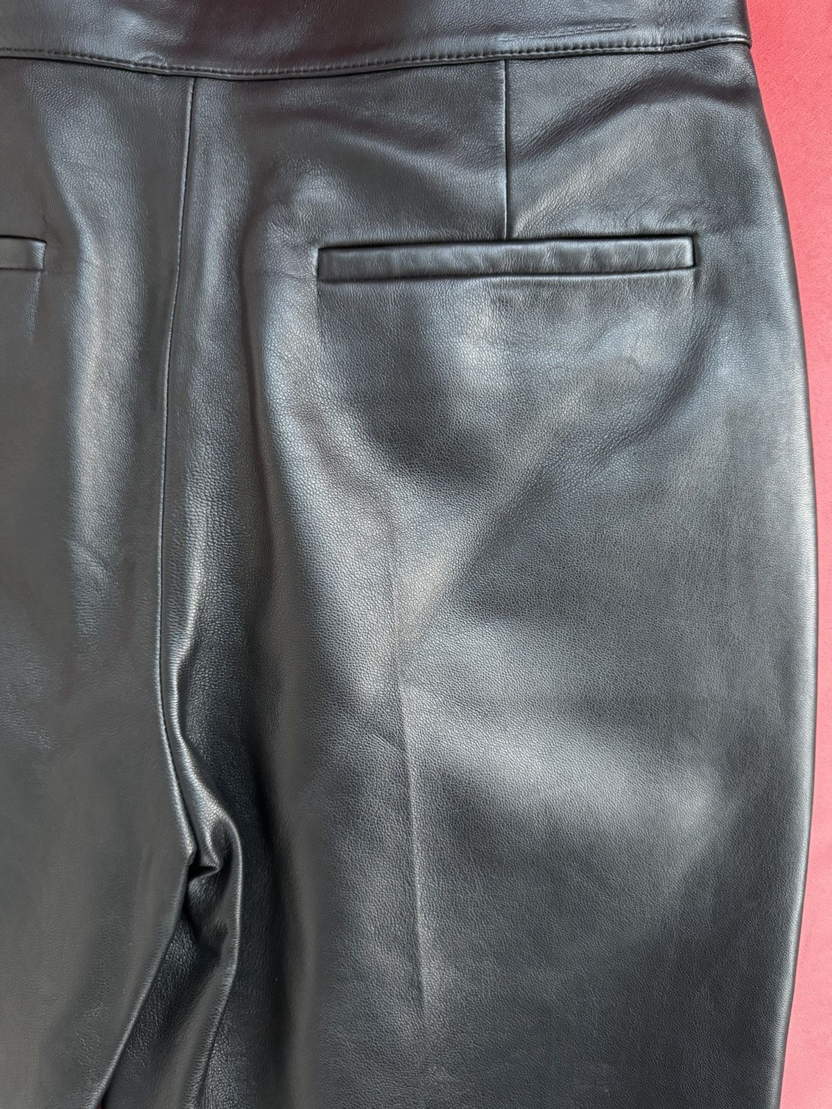 Chloe Chloe lambskin black pants, soft, size M Size 27" / US 4 / IT 40 - 11 Thumbnail