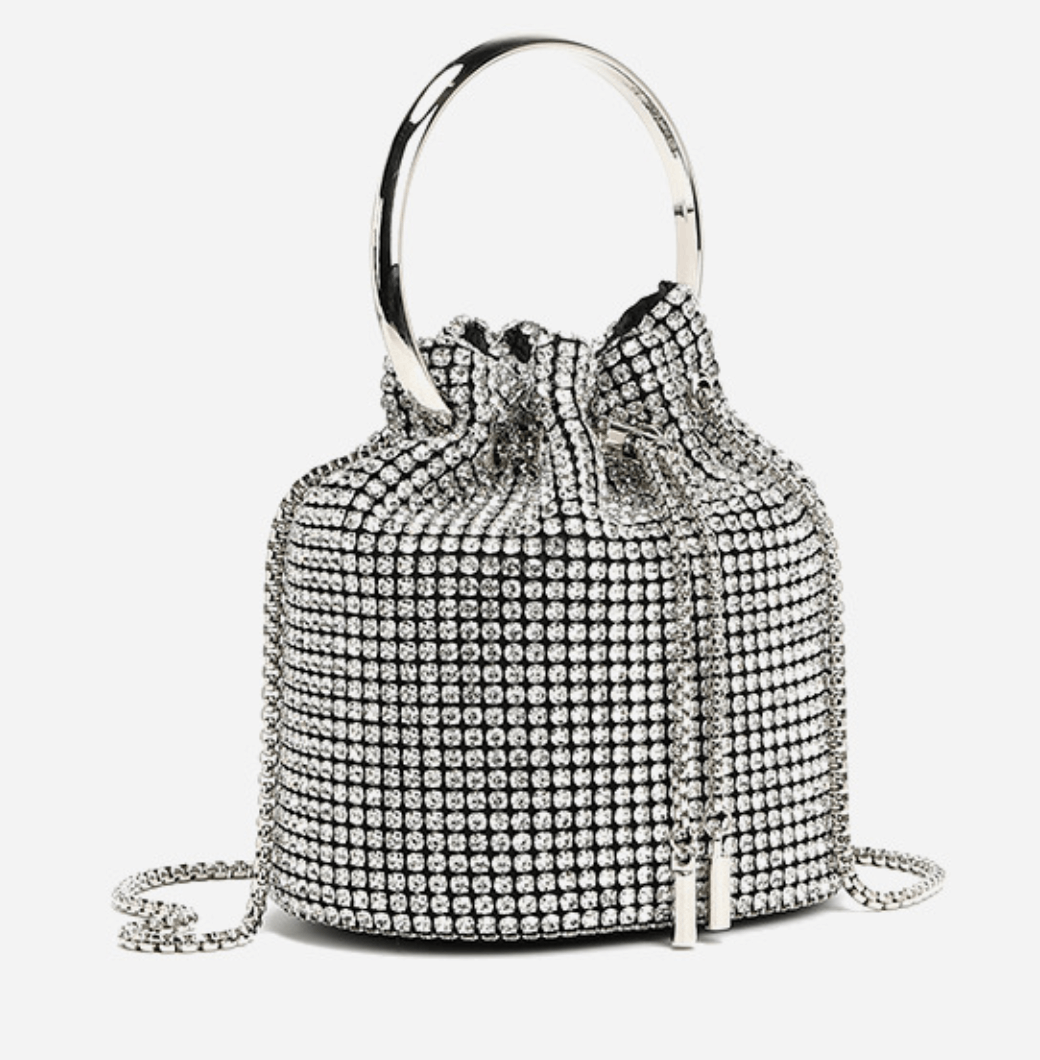 Japanese Brand Crystal Rhinestone Bon Bon Bag Size ONE SIZE - 3 Thumbnail