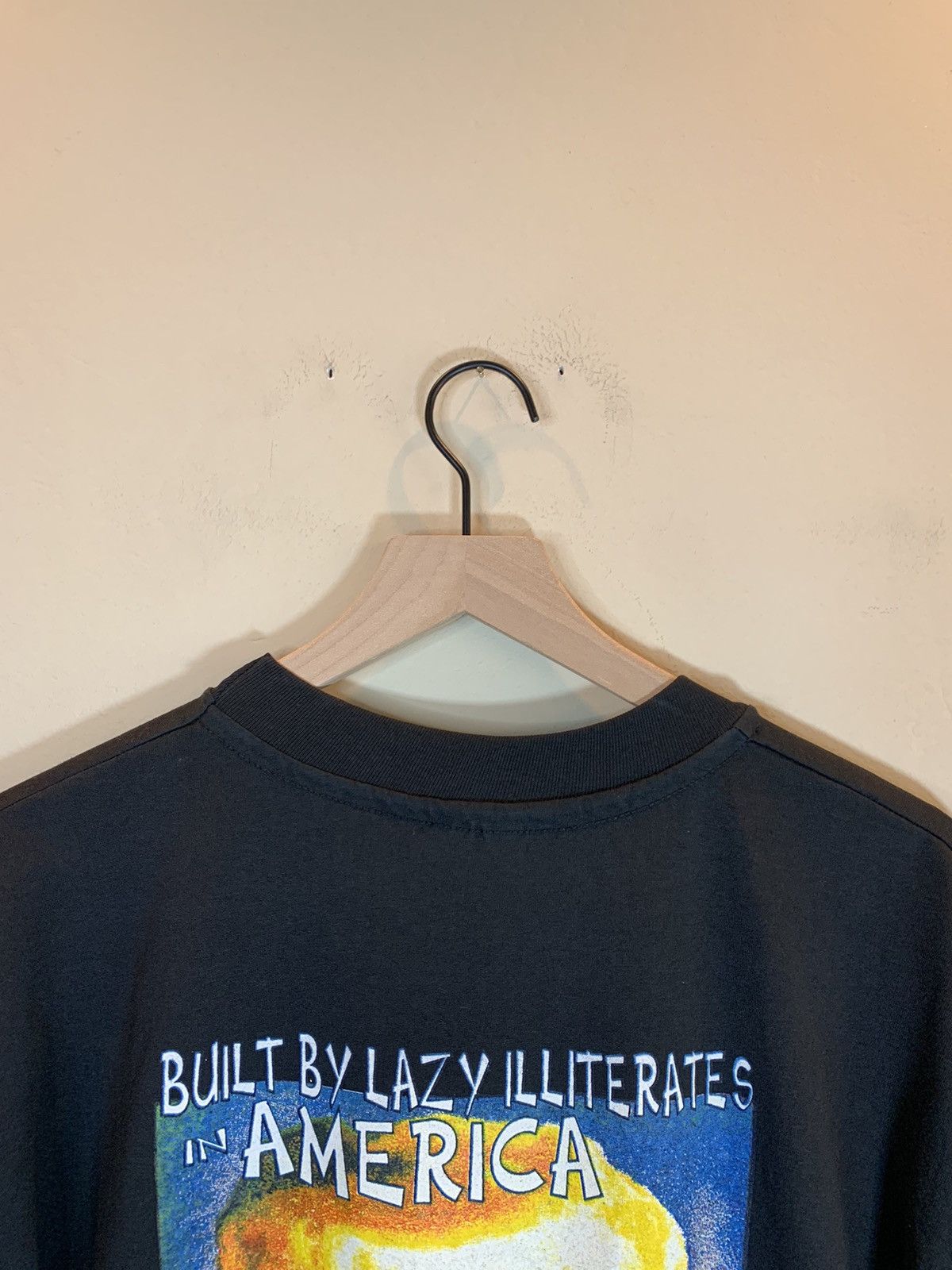 Vintage *RARE* Vintage 80’s Built By America Tested In Japan T-Shirt Size US XL / EU 56 / 4 - 9 Thumbnail