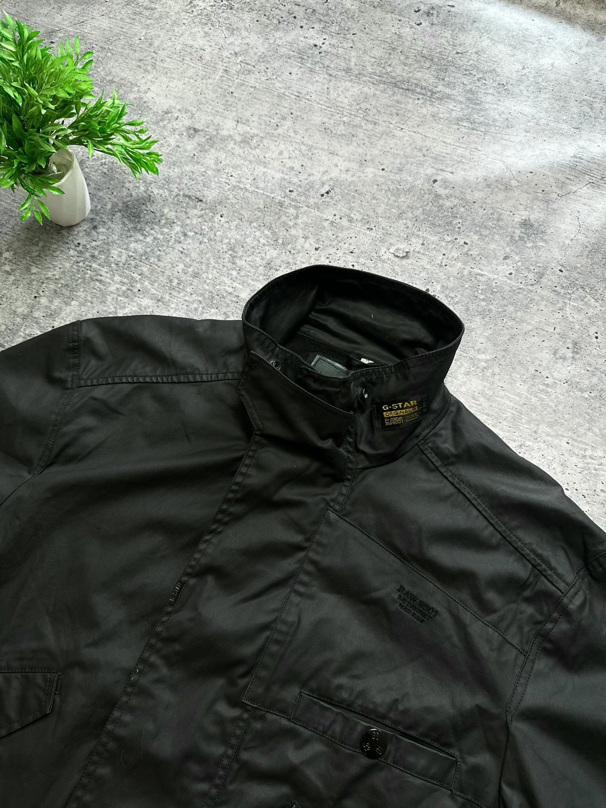 G-Star Vintage G-Star RAW Rain Waterproof Y2K Jacket Size US XL / EU 56 / 4 - 4 Thumbnail