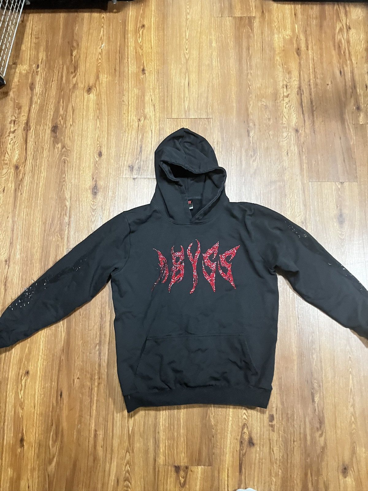 Abyss brand “Rhinestone Hoody”