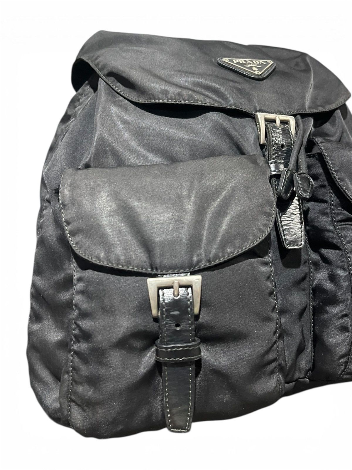 Prada Authentic Vintage PRADA Nylon Tessuto Backpack Size ONE SIZE - 7 Thumbnail