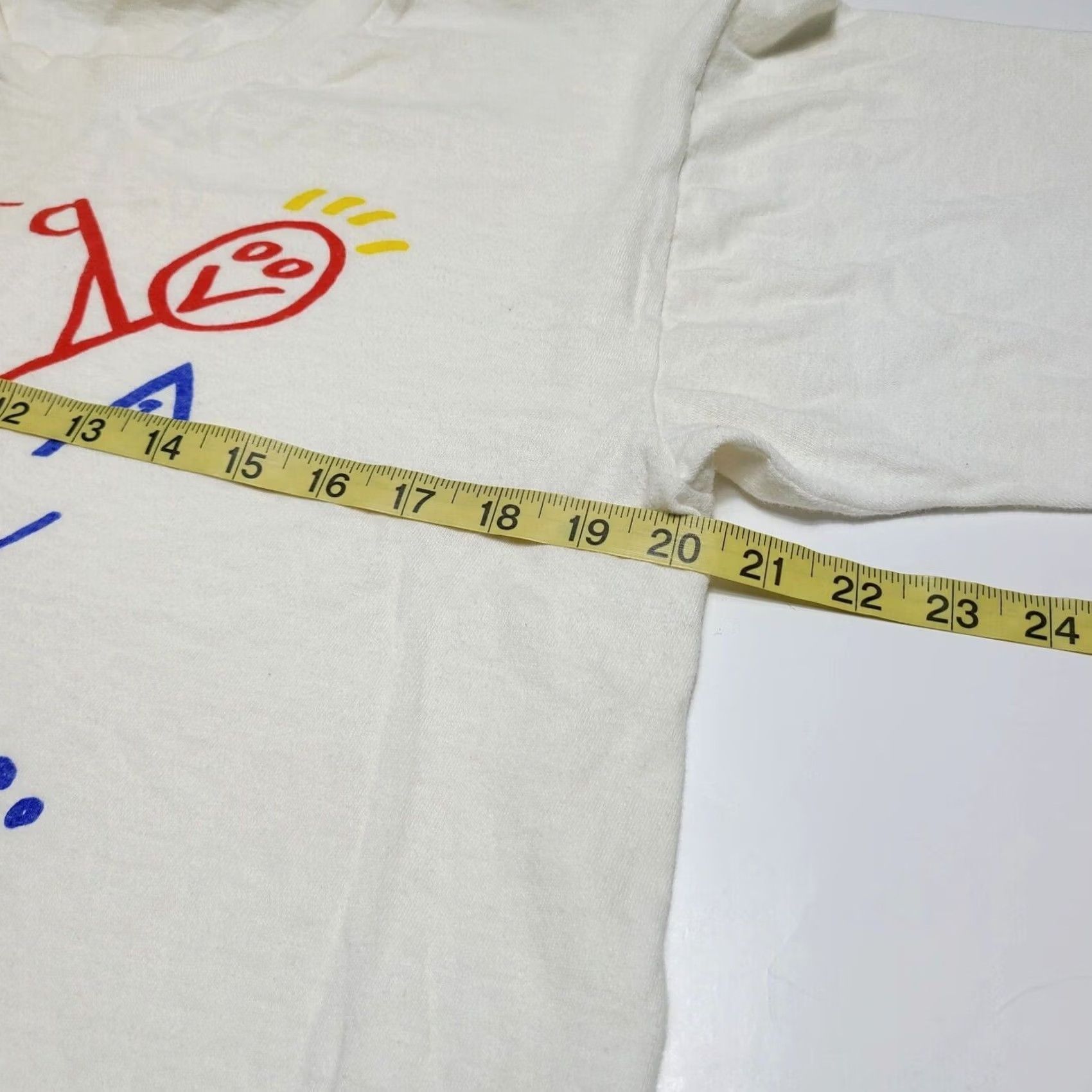 Vintage VINTAGE Soho Tee Shop See Dick Drive Golf Stick Figure Graphic T-Shirt Large 80s Mens Crew Neck Cotton White Standalone Logo Short Sleeve Regular Size US L / EU 52-54 / 3 - 7 Thumbnail