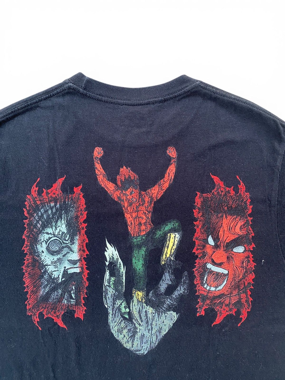 Japanese Brand Rare Might Guy Naruto Anime Tee Double Sided Graphic Shirt Size US L / EU 52-54 / 3 - 12 Thumbnail