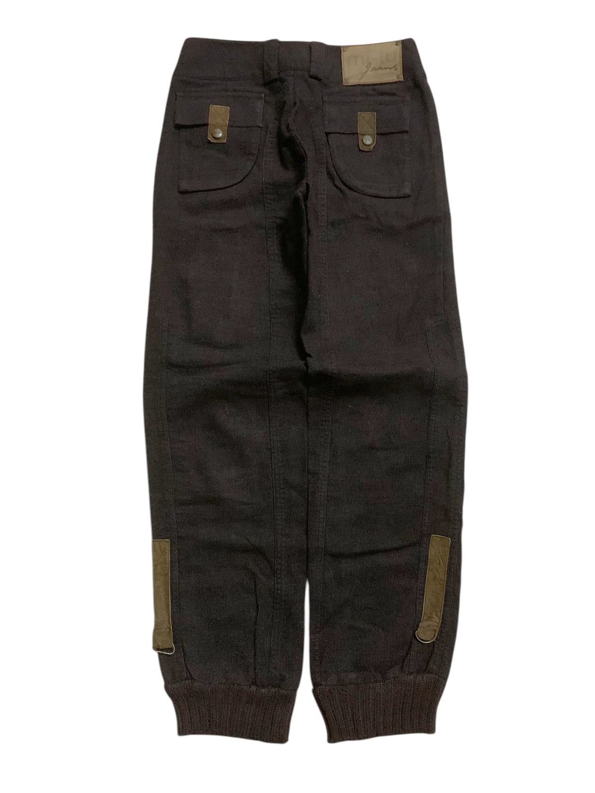 Japanese Brand 💥Avant-Garde Japanese Designer Mi-tu Cargo Pant Size 26" / US 2 / IT 38 - 3 Thumbnail