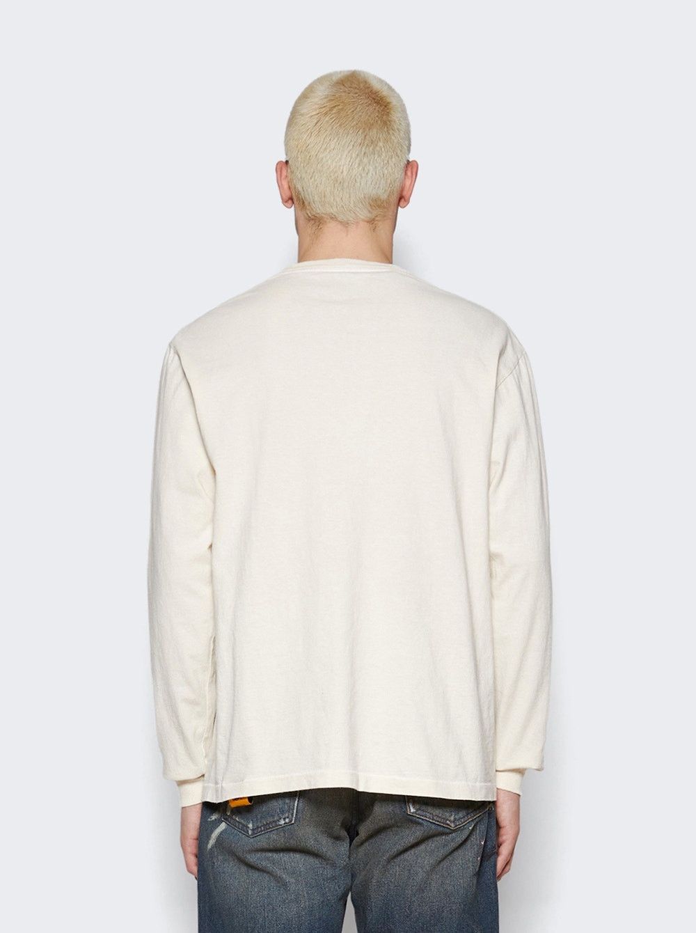 Gallery Dept. o1mle0725 Dept Long Sleeve T-Shirt in Cream Size US XXL / EU 58 / 5 - 5 Thumbnail