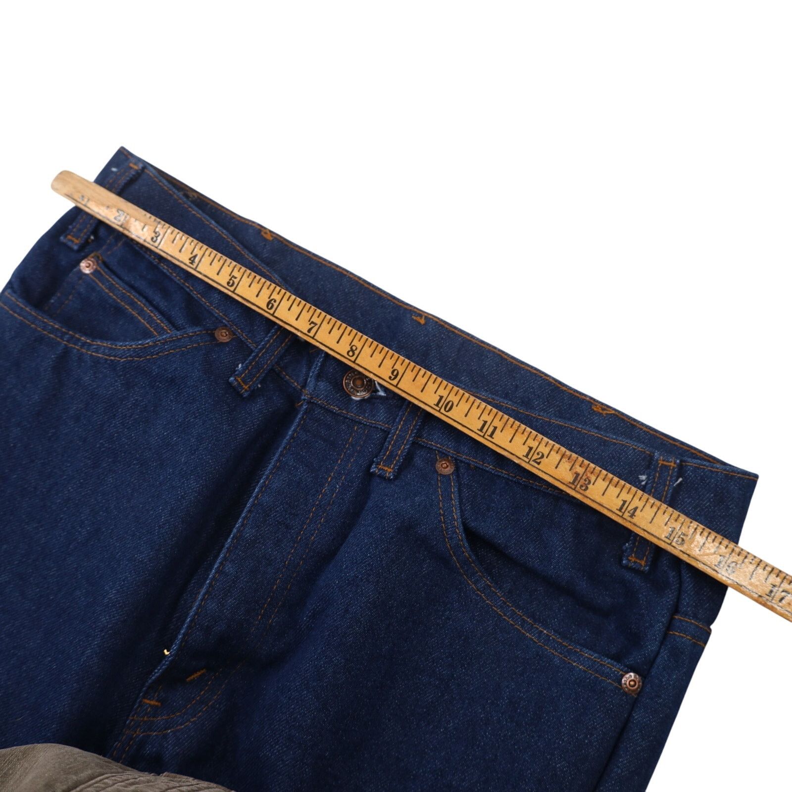 JCPenney × Vintage True Vintage JC Penny Plain Pocket Denim Jeans Size US 33 - 8 Thumbnail
