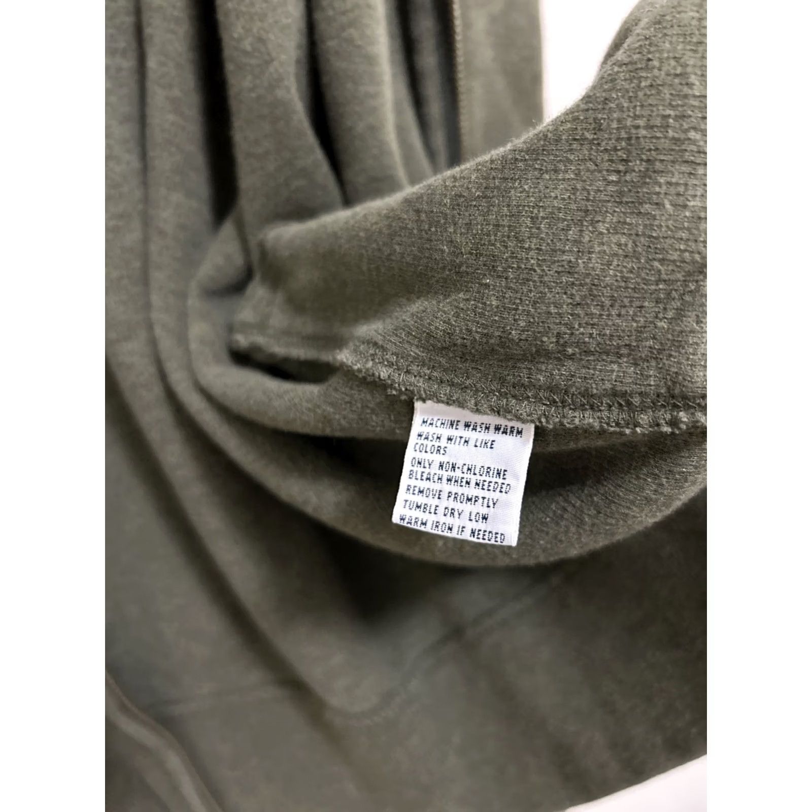 Ralph Lauren Polo Ralph Lauren Sweater Mens L Green Olive Ribbed Full Zip Hoodie Pony YKK Size US L / EU 52-54 / 3 - 7 Thumbnail