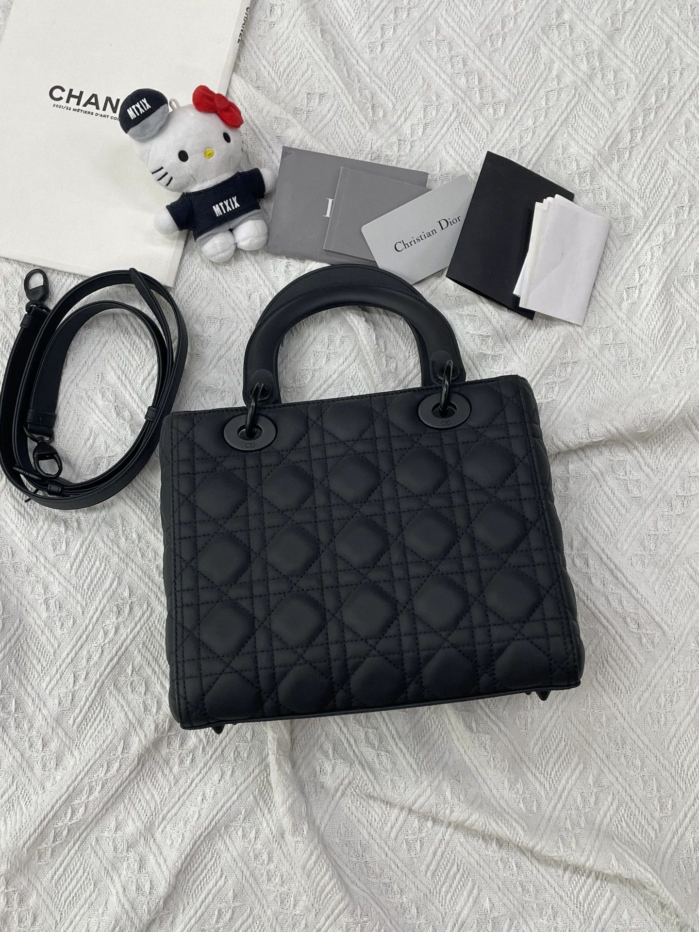 Dior Dior Lady 5 Matte Black 98 New Size ONE SIZE - 2 Thumbnail