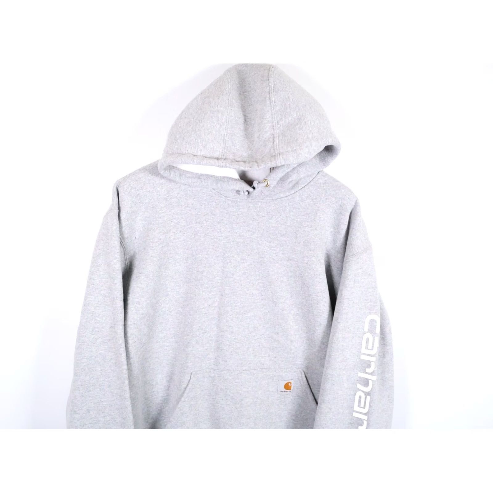 Carhartt Carhartt Hoodie Men's 2XL Heather Gray Pullover Sweatshirt K288 HGY Original Fit Size US XXL / EU 58 / 5 - 4 Thumbnail