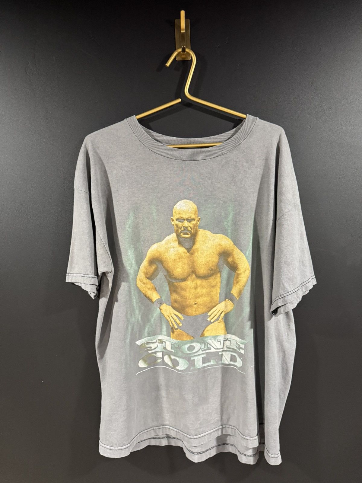 Vintage 1998 Vintage WWF WWE Stone Cold Faded Wrestling Tee XL Size US XL / EU 56 / 4 - 2 Thumbnail
