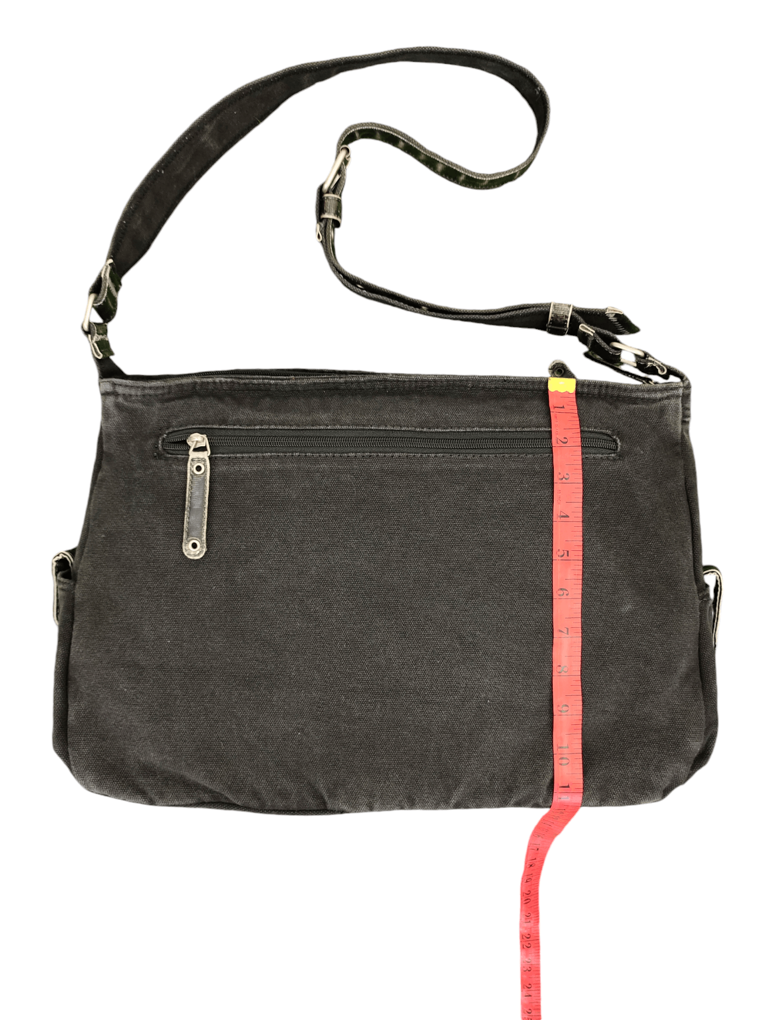 Comme des Garcons × Undercover Vintage Grand Stone Japan Canvas Black Sling Crossbody Bag Size ONE SIZE - 5 Thumbnail