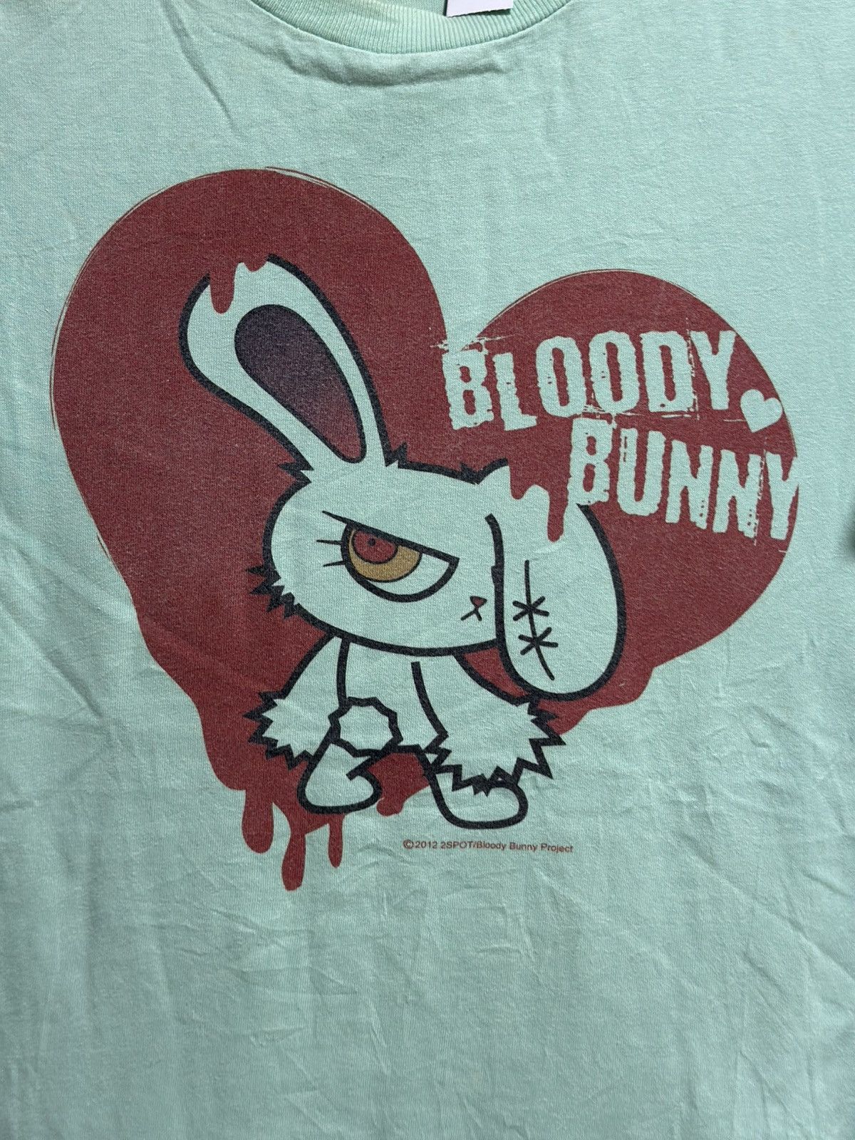 Japanese Brand × The Game × Vintage Vintage Bloody Bunny Faded Tee Size US M / EU 48-50 / 2 - 2 Thumbnail
