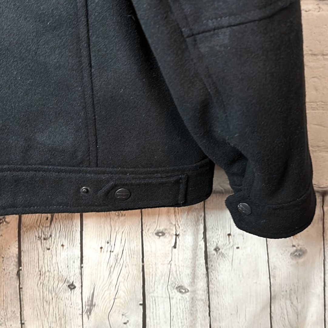 Levi's VINTAGE Levi’s Jacket Men Black Cotton Twill Quilted Insulated Liner Military Style 2XL Chest 24” Size US XXL / EU 58 / 5 - 6 Thumbnail