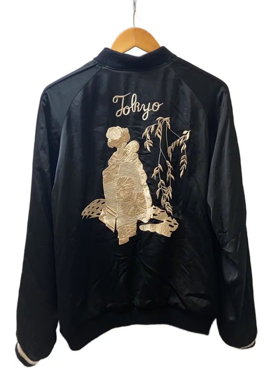 Yohji Yamamoto YOHJI YAMAMOTO/Y's Wool/BLK Sukajan Size US L / EU 52-54 / 3 - 2 Thumbnail