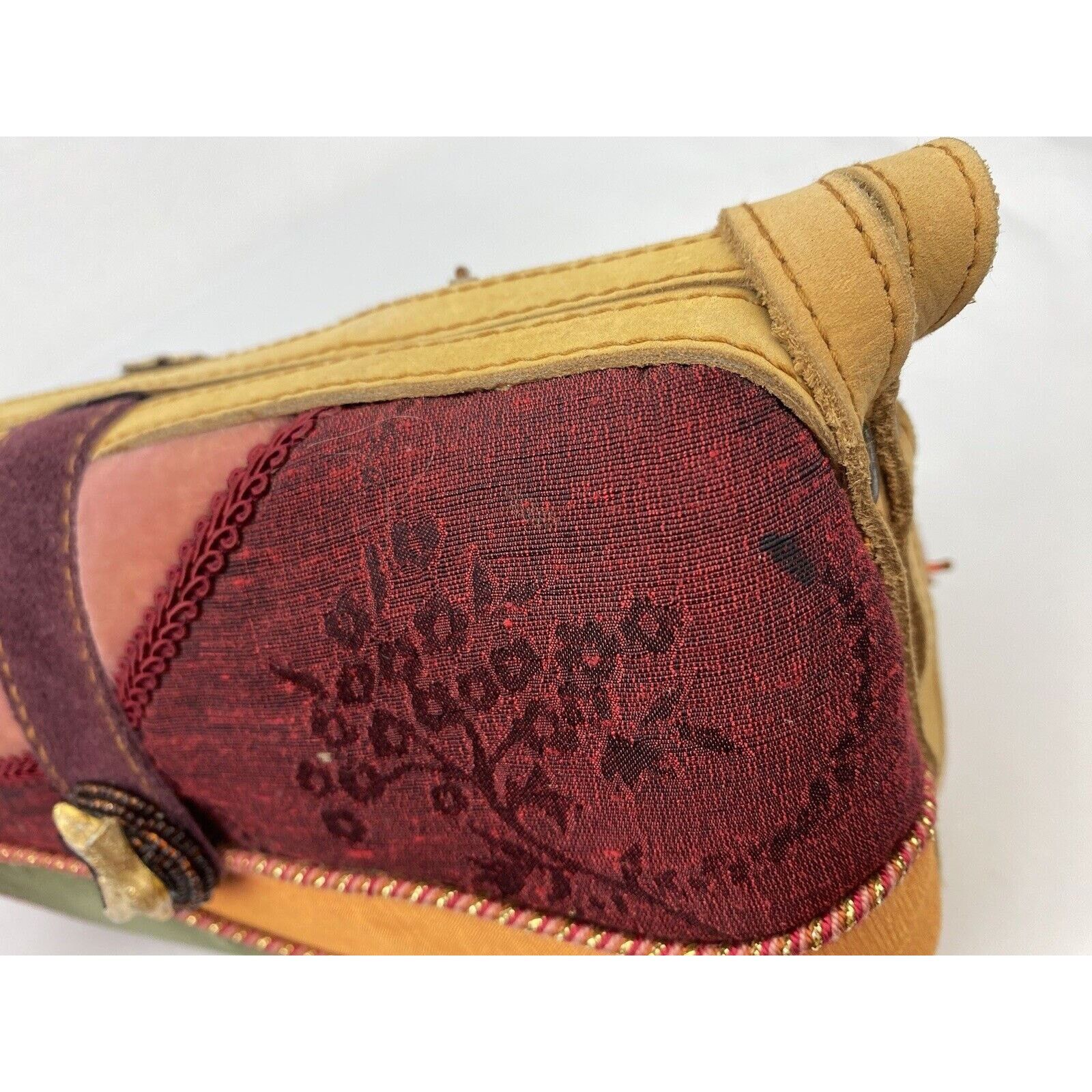 Mary Frances VTG Mary Frances Shoes Heel Beaded Velvet Shoulder Bag Purse Size ONE SIZE - 11 Thumbnail