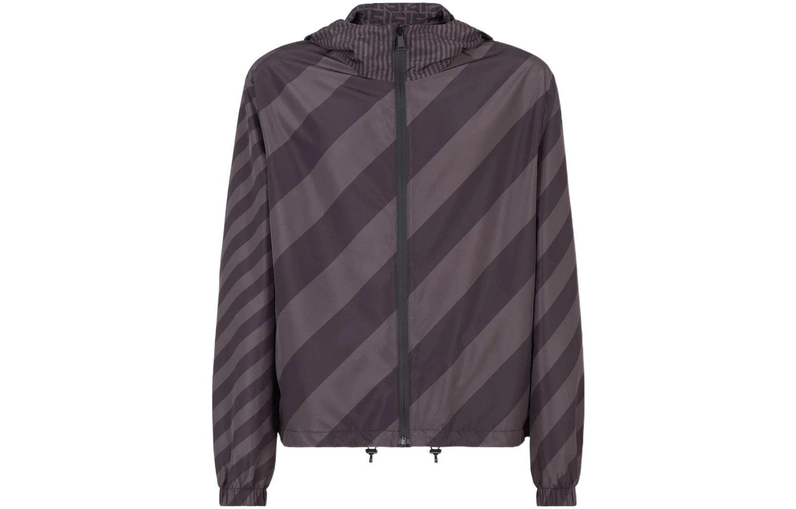Fendi o1w1db10425 Blouson Jacket in Black/Grey Size US L / EU 52-54 / 3 - 3 Thumbnail