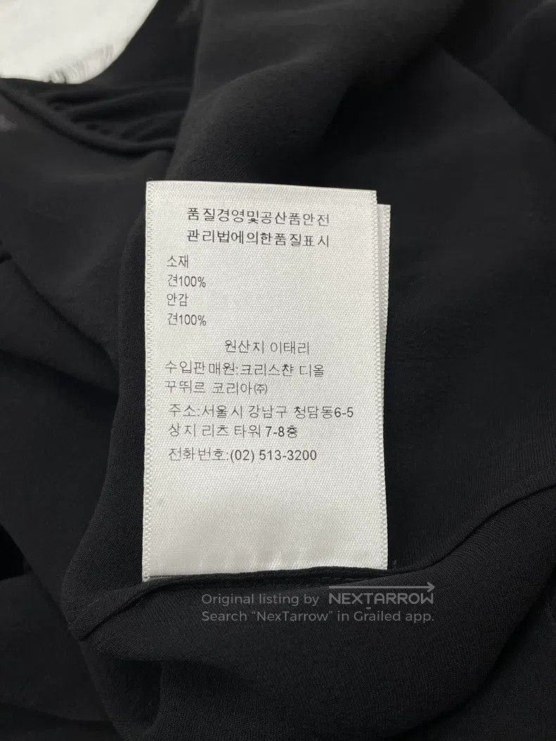 Dior Dior Black V-neck lacing silk dress Size S / US 4 / IT 40 - 7 Thumbnail
