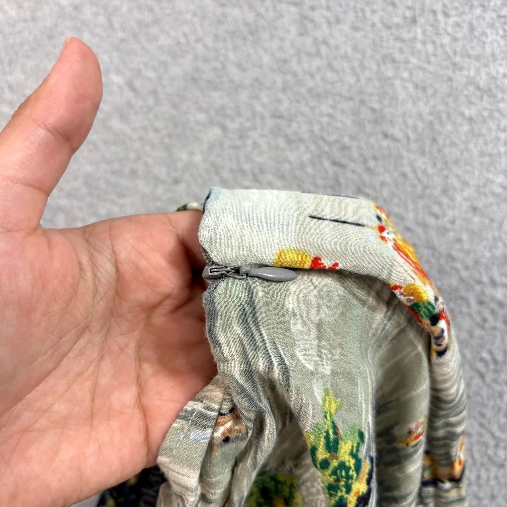 Vintage VINTAGE Karen Kane Skirt Women 14 Hawaiian Island Midi Side Slit Tropical USA Size 36" / US 14 / IT 50 - 5 Thumbnail