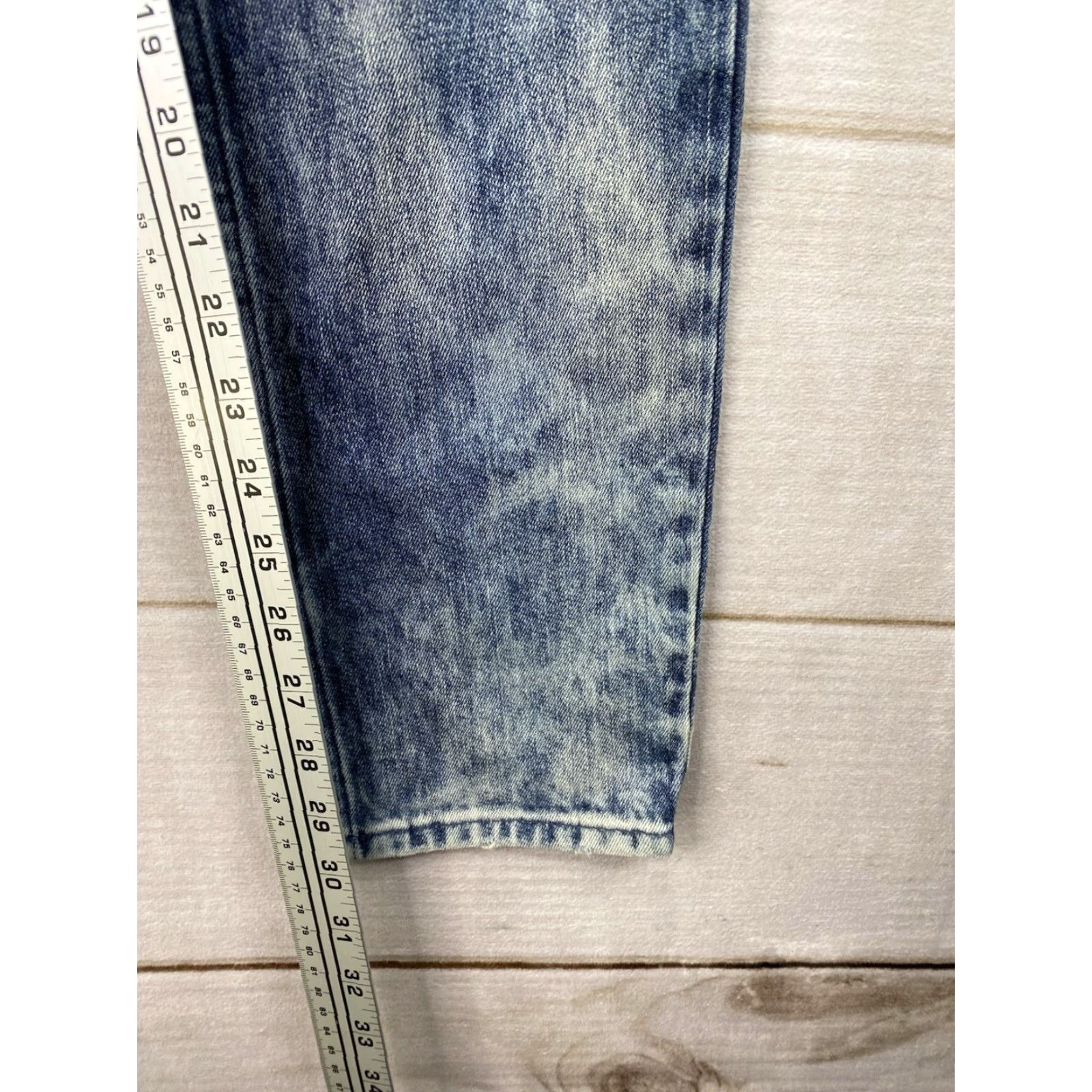 Pacsun Pacsun Jeans Mens 30x30 Skinny Stretch Denim Distressed Paint Holes Acid Wash Size US 30 / EU 46 - 7 Thumbnail