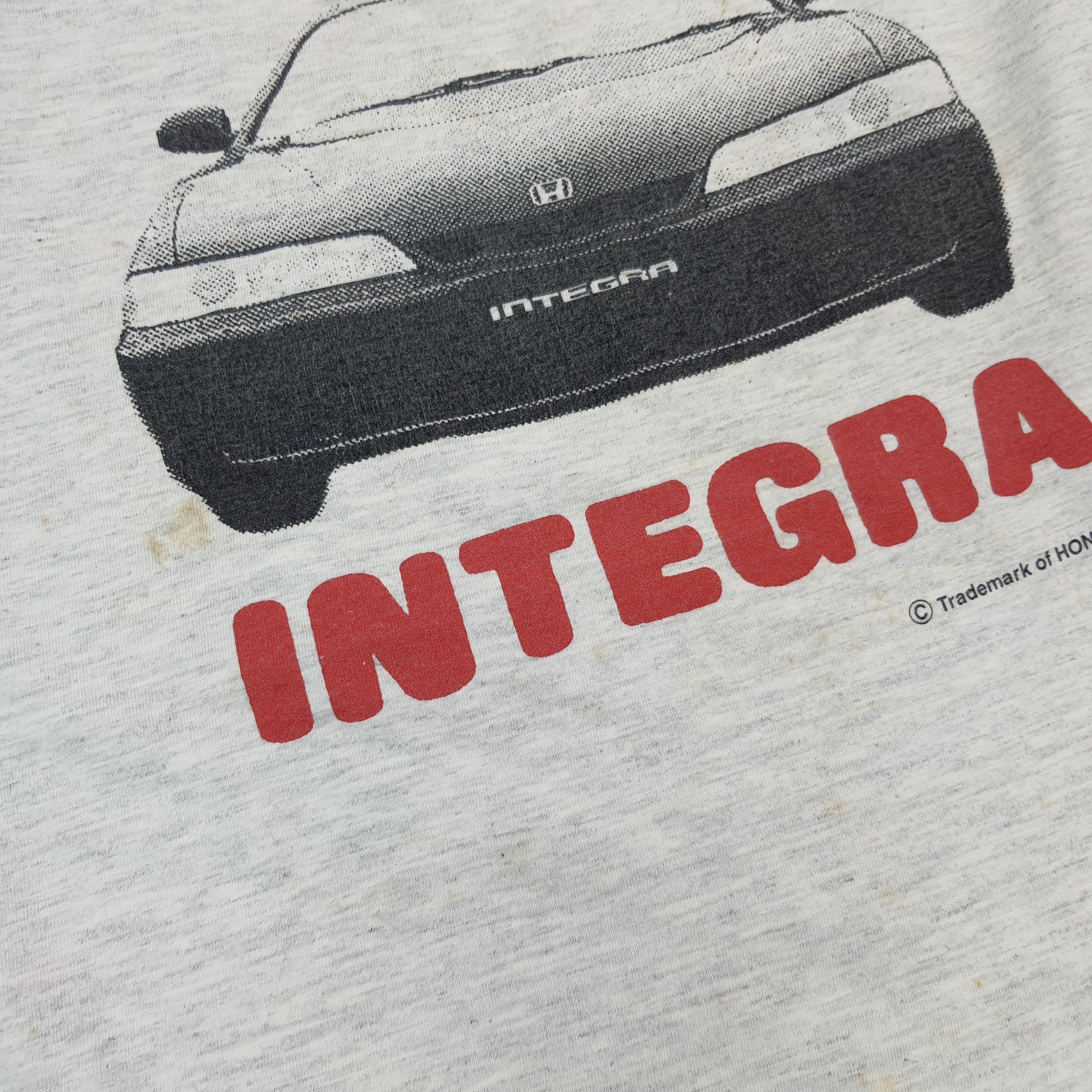 Honda Vintage Integra Nottegra Honda Ringer Tshirt C299N30 Size US L / EU 52-54 / 3 - 9 Thumbnail