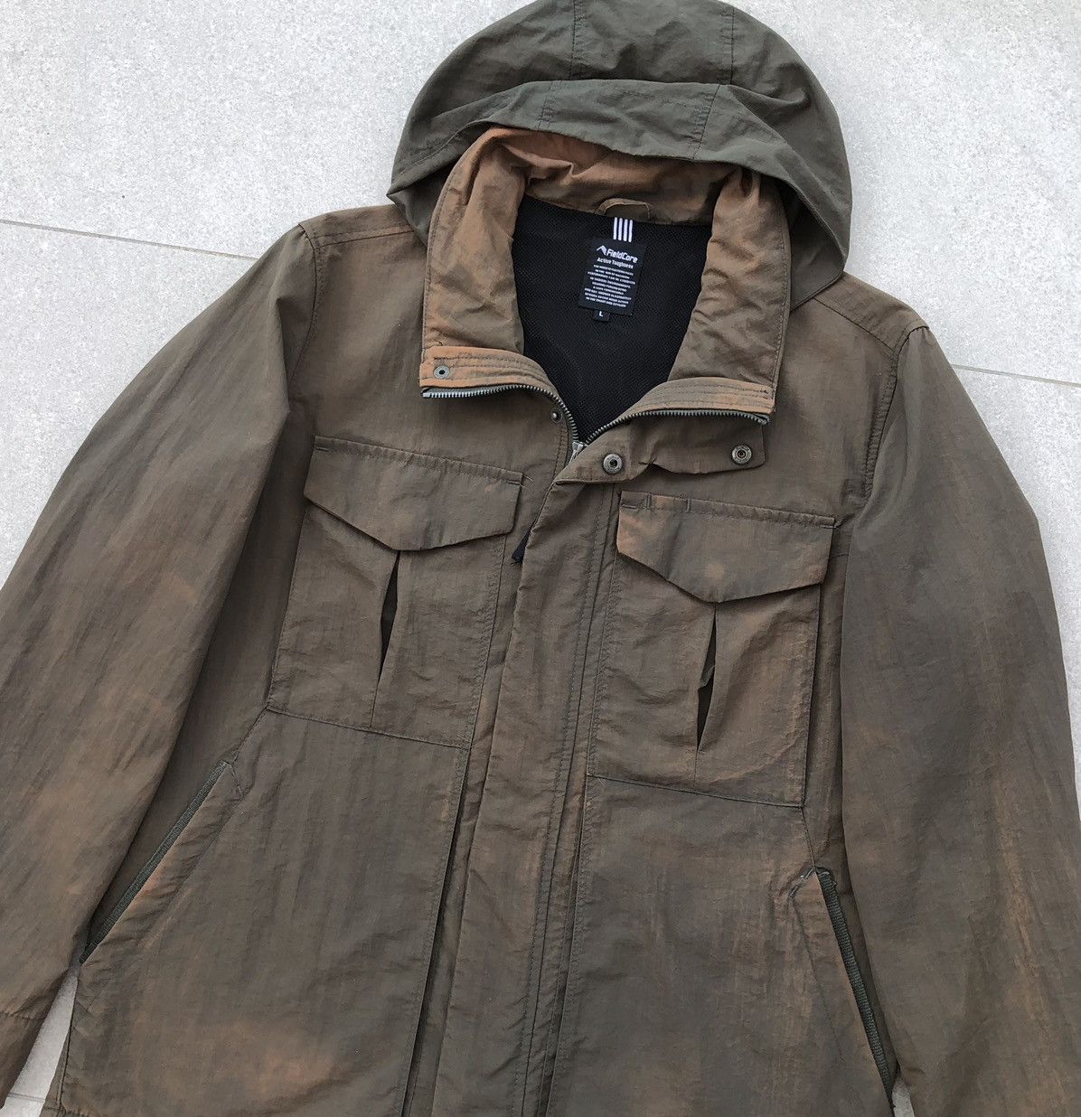 Japanese Brand A Fieldcore Wind and Water Resistant 4 Pocket Field Jacket Size US L / EU 52-54 / 3 - 5 Thumbnail
