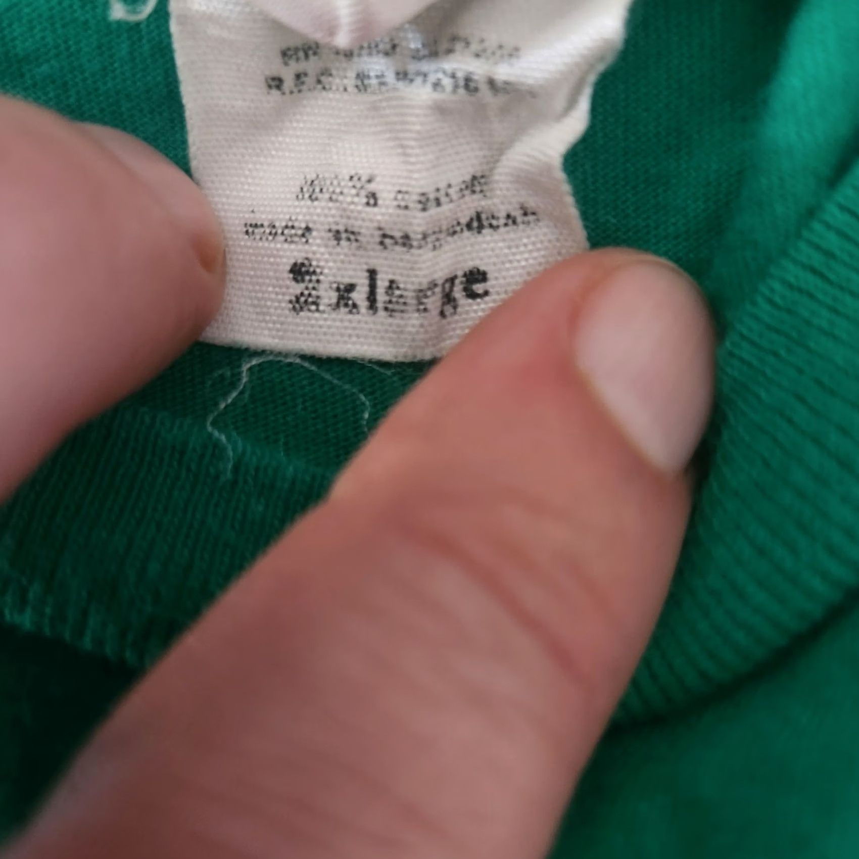 Hanes VINTAGE Snap On Tools T Shirt Tee Mens 2XL Green Clover Irish Y2K Hanes Size US XXL / EU 58 / 5 - 5 Thumbnail