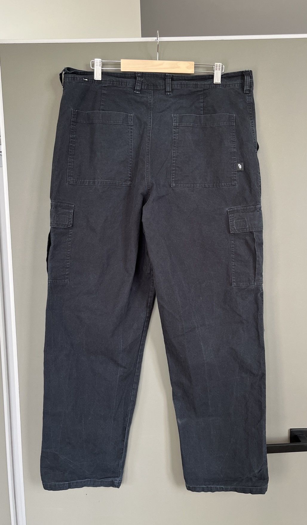 Nike Nike Deep Blue Ripstop Cargo Wide Pants Size US 36 / EU 52 - 2 Thumbnail