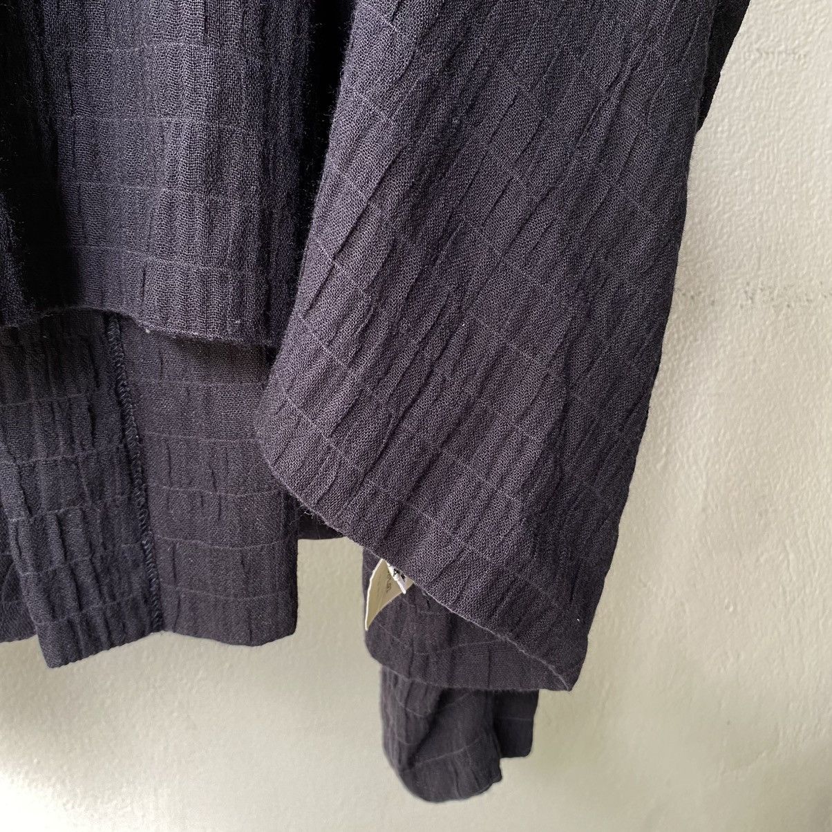 Dior Christian Dior Purple Ruched Button-Up Blouse Size M / US 6-8 / IT 42-44 - 7 Thumbnail