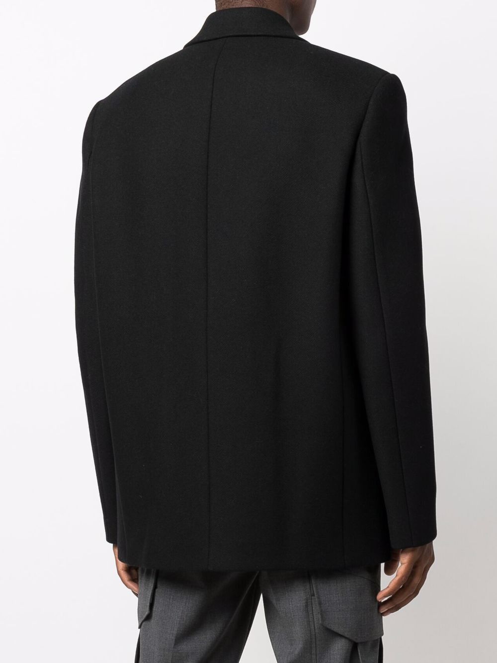 Off-White TAILORING Suit Double-Breasted Blazer + Pants Wool Set up Size 46L - 21 Thumbnail