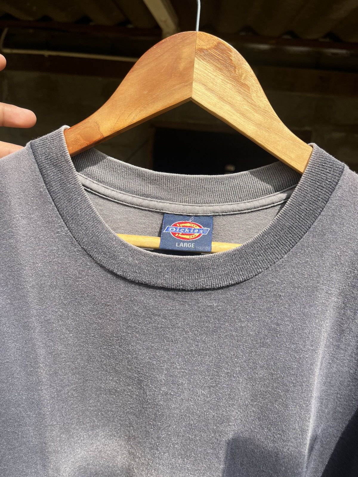 Vintage Faded dickies blank tee 90s’ Size US L / EU 52-54 / 3 - 3 Thumbnail