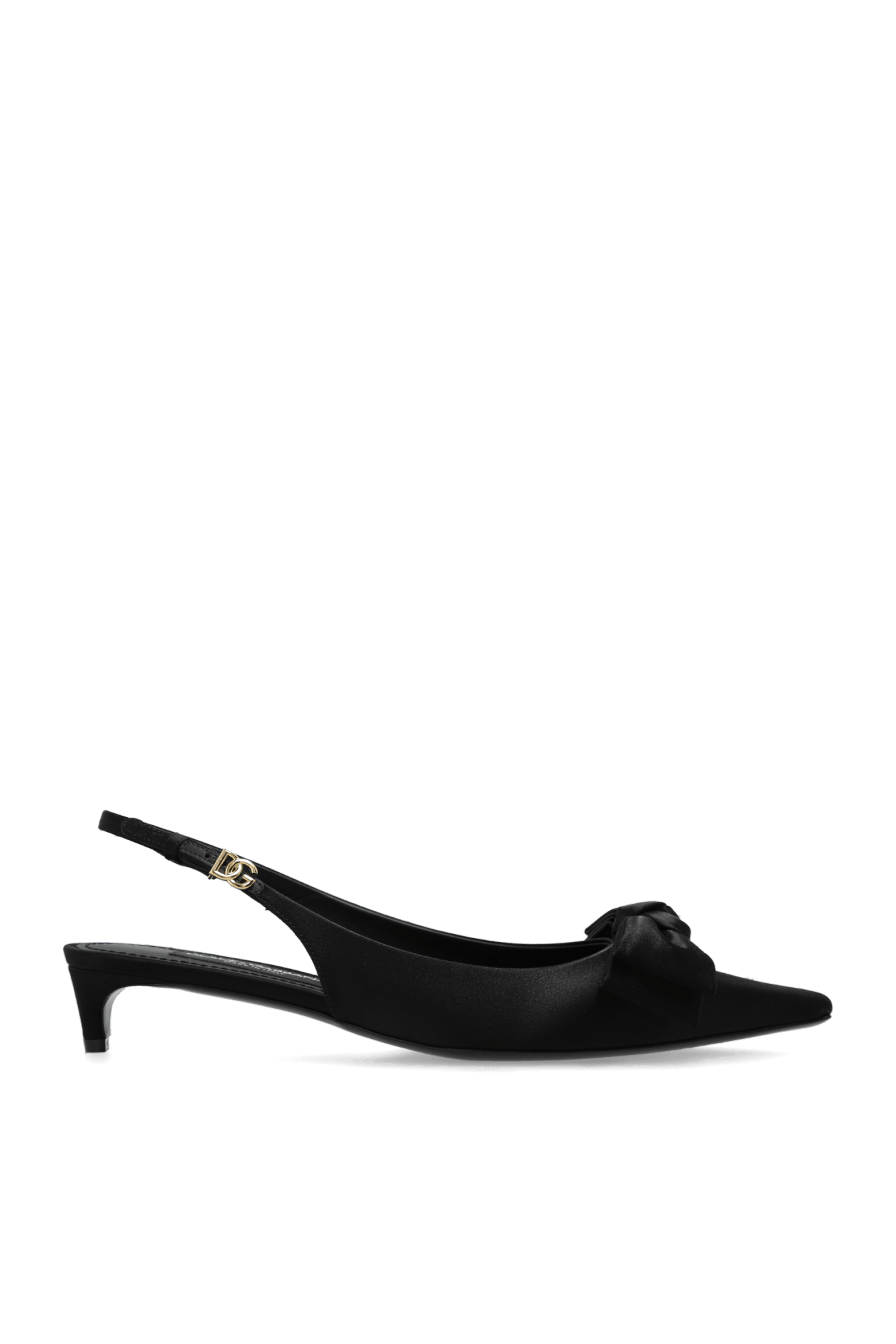 Dolce & Gabbana o1s22i1n0225 Slingback Pumps in Black Size US 8 / IT 38 - 1 Thumbnail